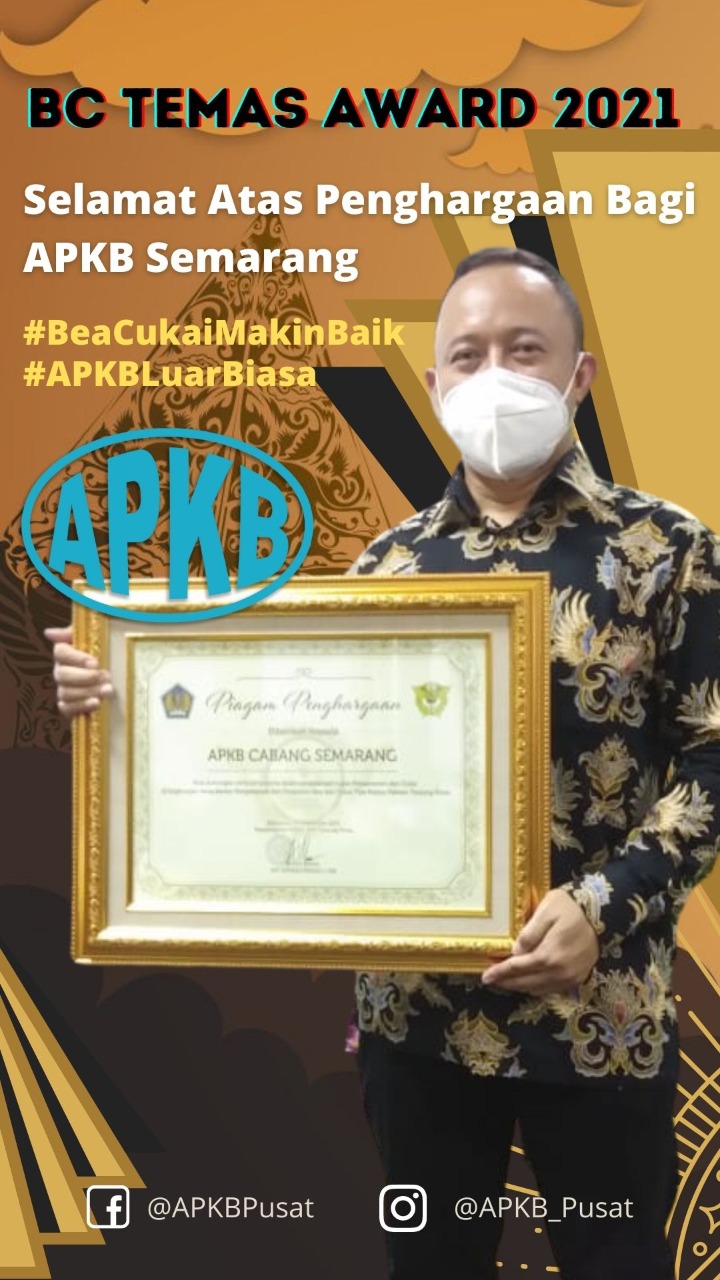 Read more about the article BC TEMAS AWARD 2021 – Selamat Atas Penghargaan Bagi APKB Semarang