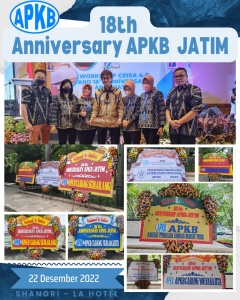 Read more about the article 18th Anniversary APKB Wilayah Jawa Timur