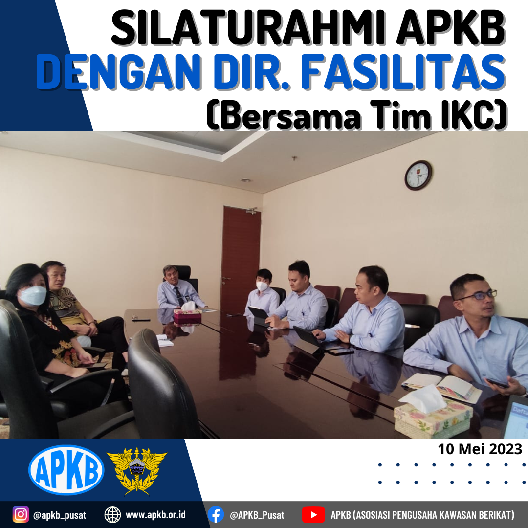 You are currently viewing Silaturahmi APKB dengan Direktur Fasilitas (bersama Tim IKC)