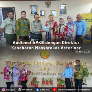 Read more about the article Audiensi APKB ke Direktur Kesehatan Masyarakat Veteriner