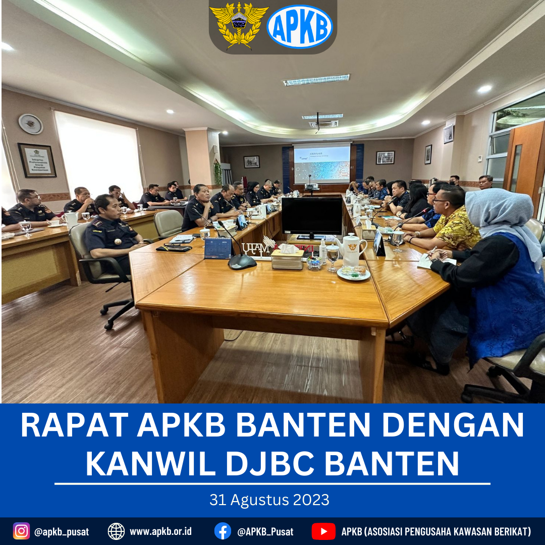 Read more about the article Rapat APKB Banten dengan Kanwil DJBC Banten